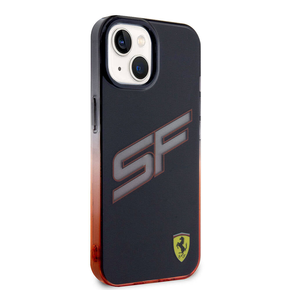 Ferrari iPhone 15 Orjinal Lisanslı Transparan SF Yazılı Kenarları Renk Geçişli Telefon Kılıfı Ferrari iPhone 15 Orjinal Lisanslı Transparan SF Yazılı Kenarları Renk Geçişli Telefon Kılıfı